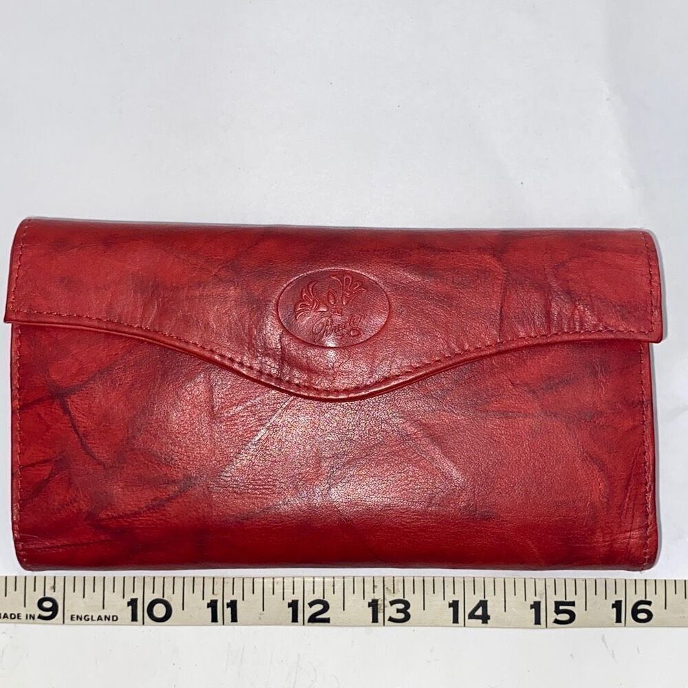 J. Buxton Wallet Organizer Red - Picture 10 of 11